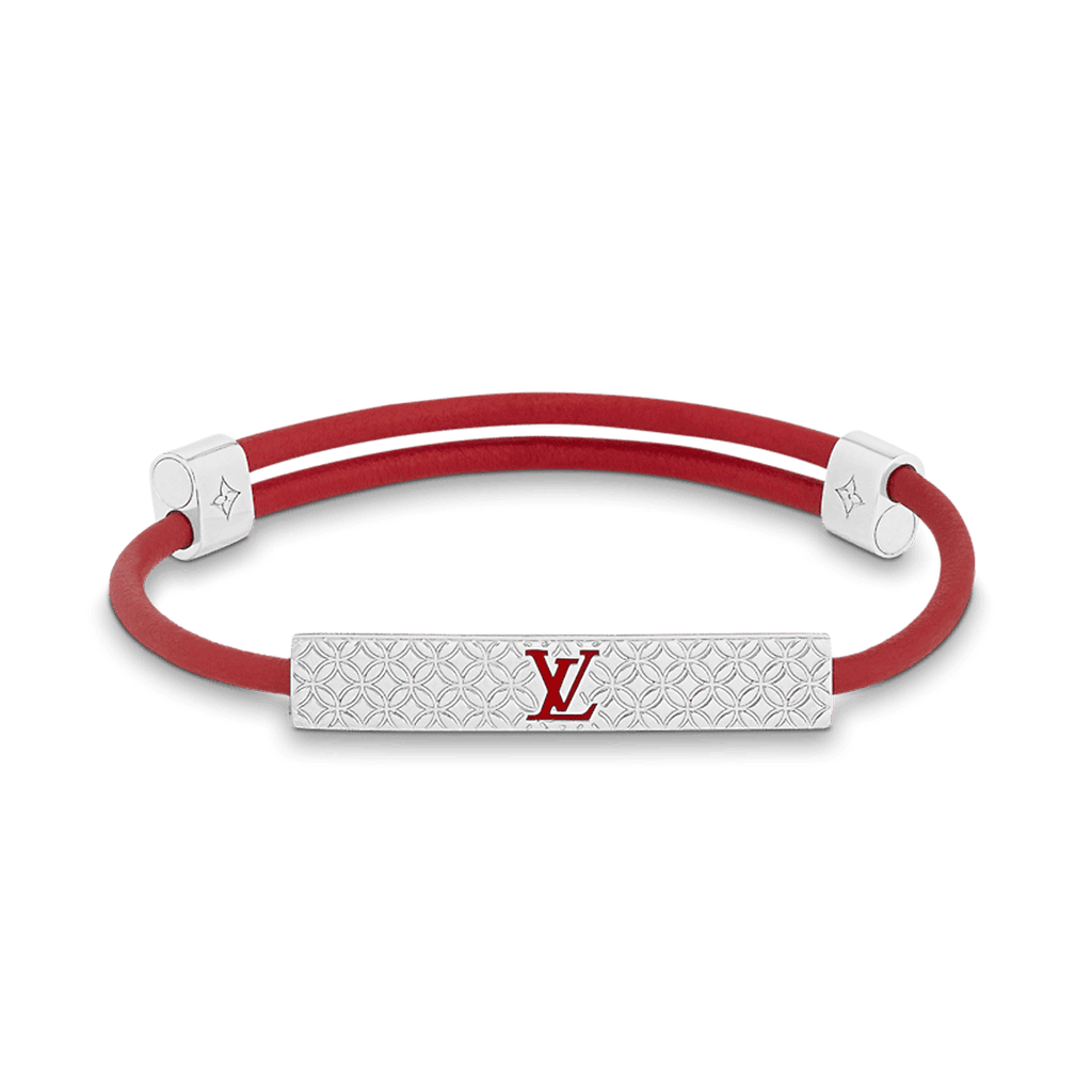Louis Vuitton Champs Elys ̈¦es Red 18K Gold Bracelet