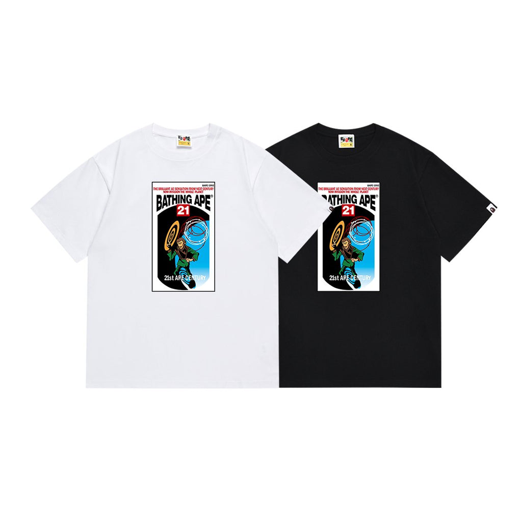 BAPE 21 Poster Graphic T-Shirt — comparison