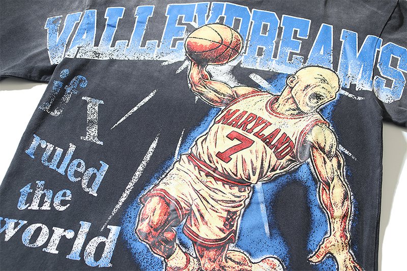 VALE USA Maryland 7 Basketball Graphic T-Shirt — detail