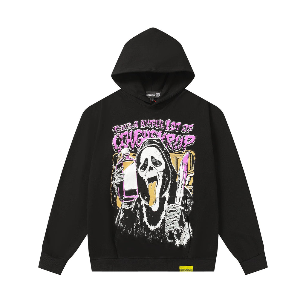THAT'S A AWFUL LOT OF COUGH SYRUP Angel Tears Graphic Hoodie — hero