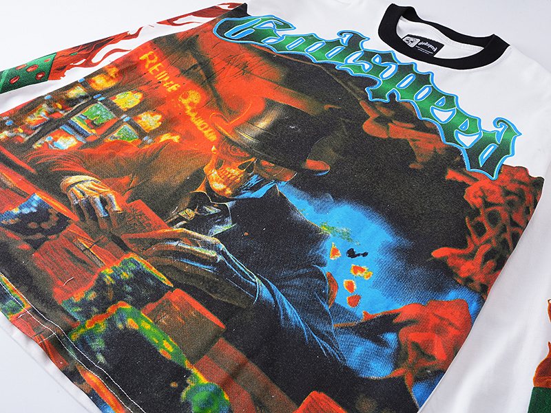 Godspeed E Pluribus Unum Graphic Long-Sleeve T-Shirt — detail