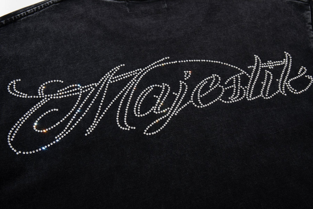 MAJESTIK Football Dog Graphic Short-Sleeve T-Shirt — detail