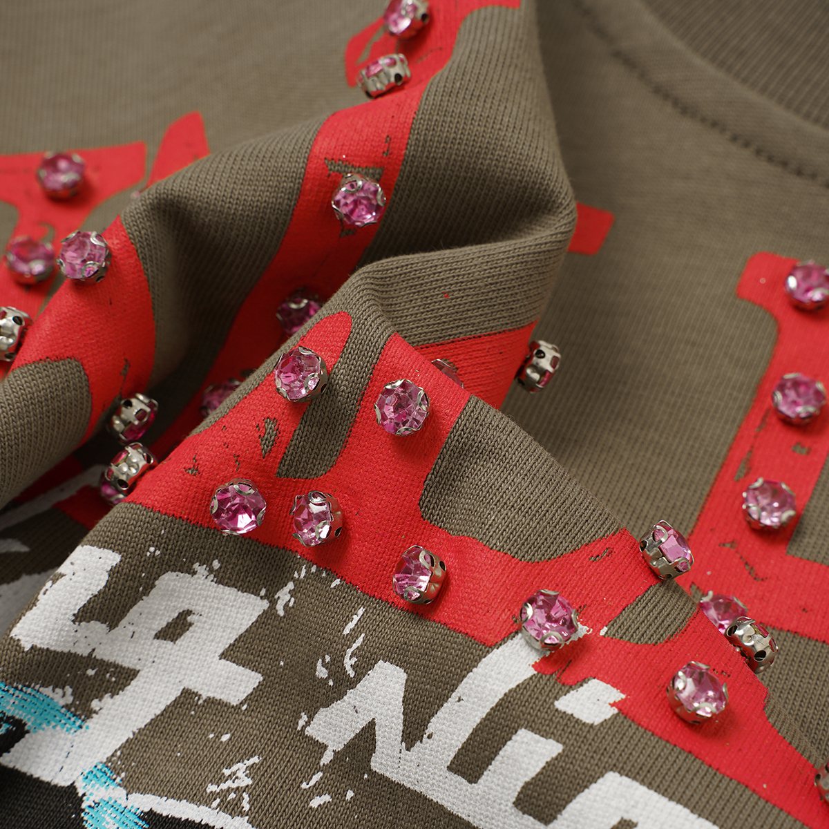 VALLEY Dreams Tour Rhinestone Graphic T-Shirt — detail