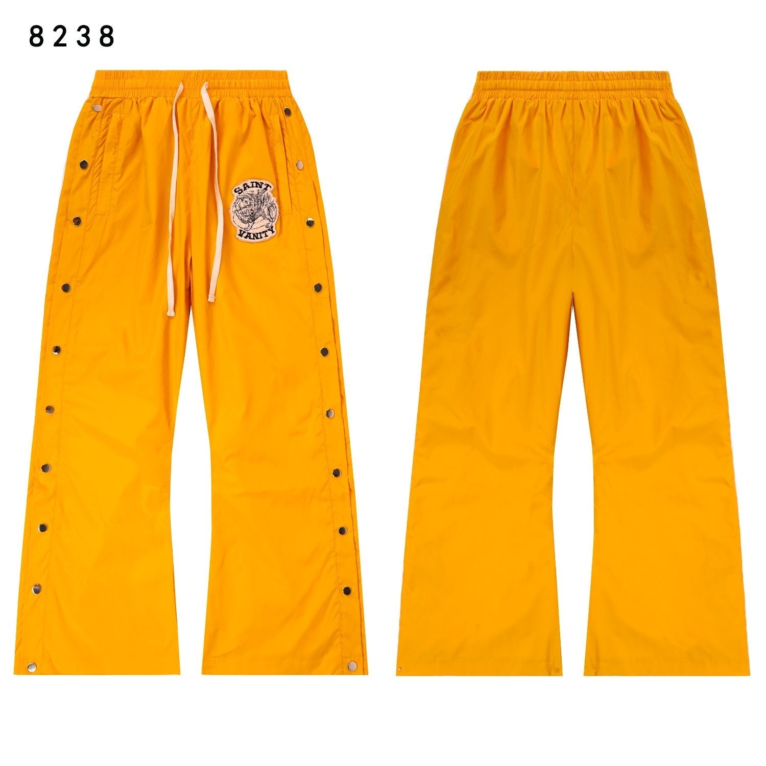 SAINT Vanity Patch Hooded Jacket & Snap-Pant Matching Set — front