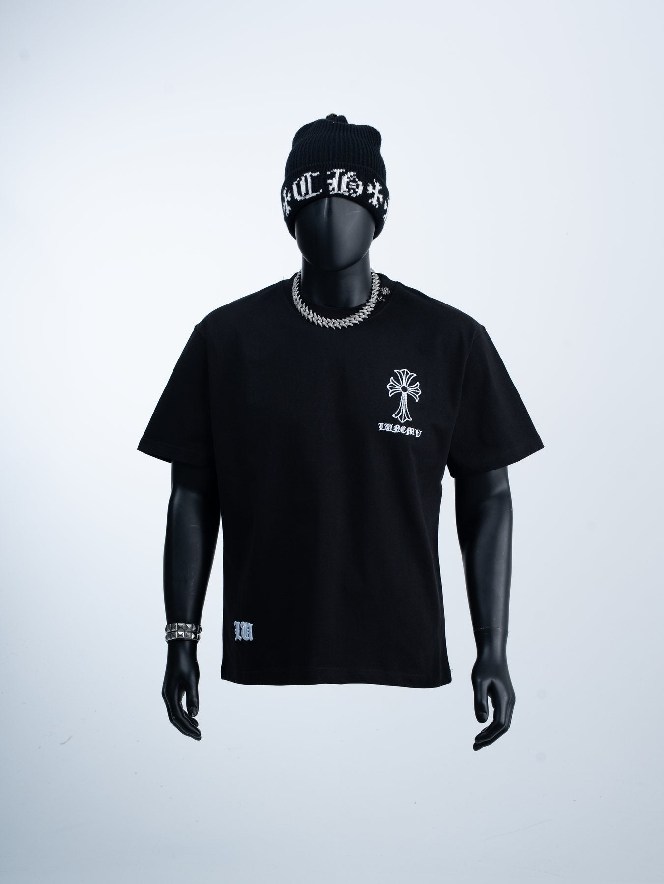 Chrome Hearts Classic Cross Graphic T-Shirt — front