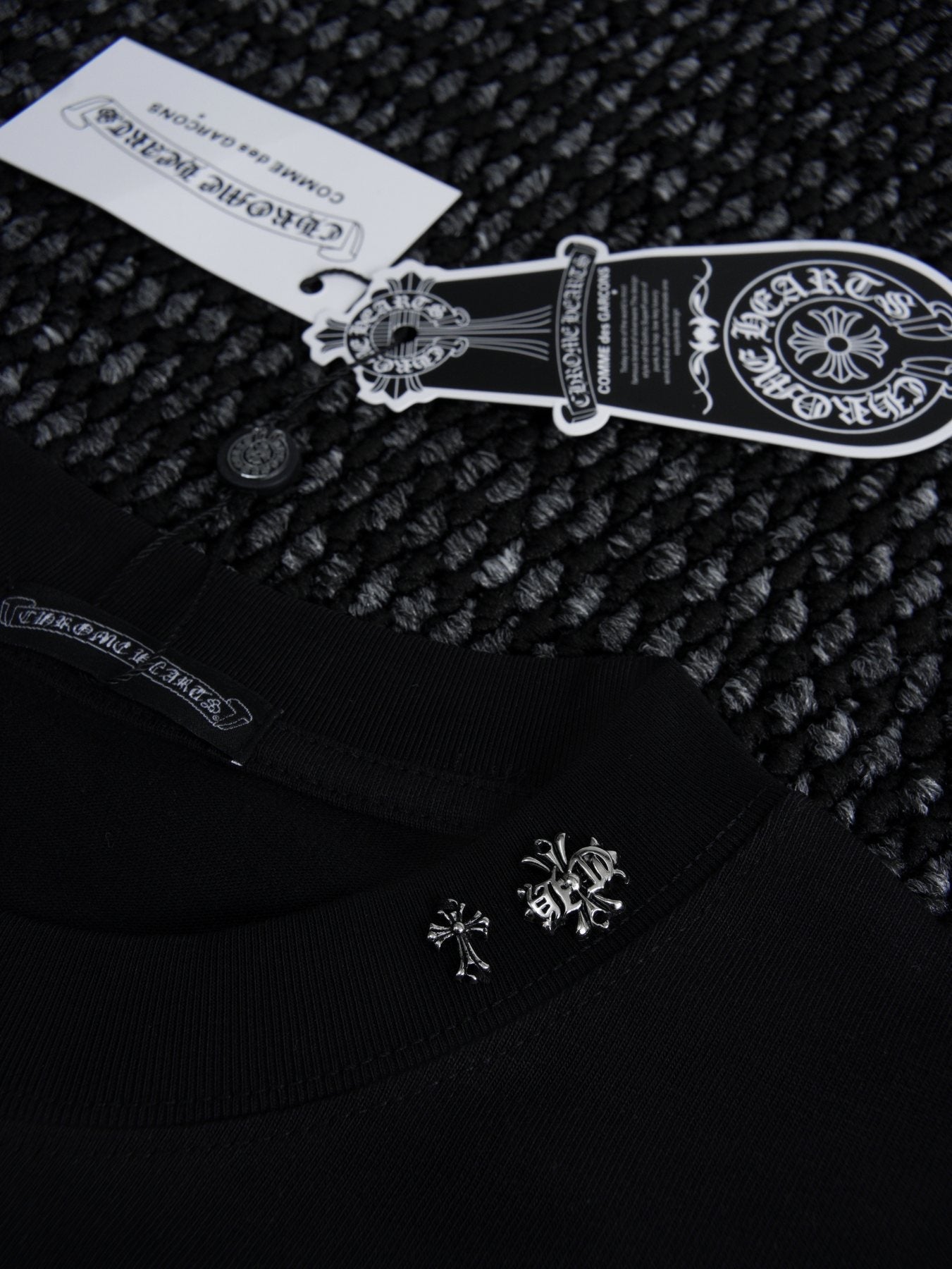 Chrome Hearts Classic Cross Graphic T-Shirt — hang_tag