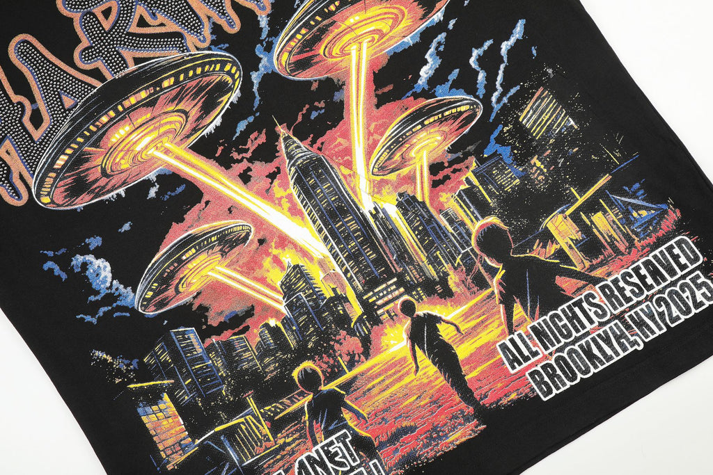 HARMONY UFO City Graphic T-Shirt — detail