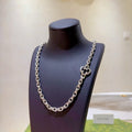 Gucci Double Classic Chain 18K Gold Necklace