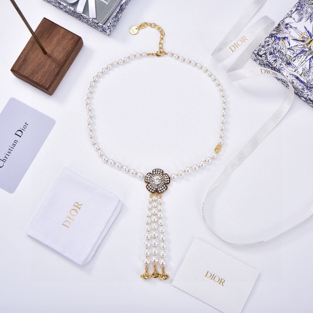 Dior Jardin Enchante 18K Gold Necklace