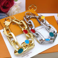 Lou Yayoi Kusama 18K Gold Bracelet