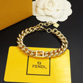 Fendi x Marc Jacobs Forever 18K Gold Bracelet