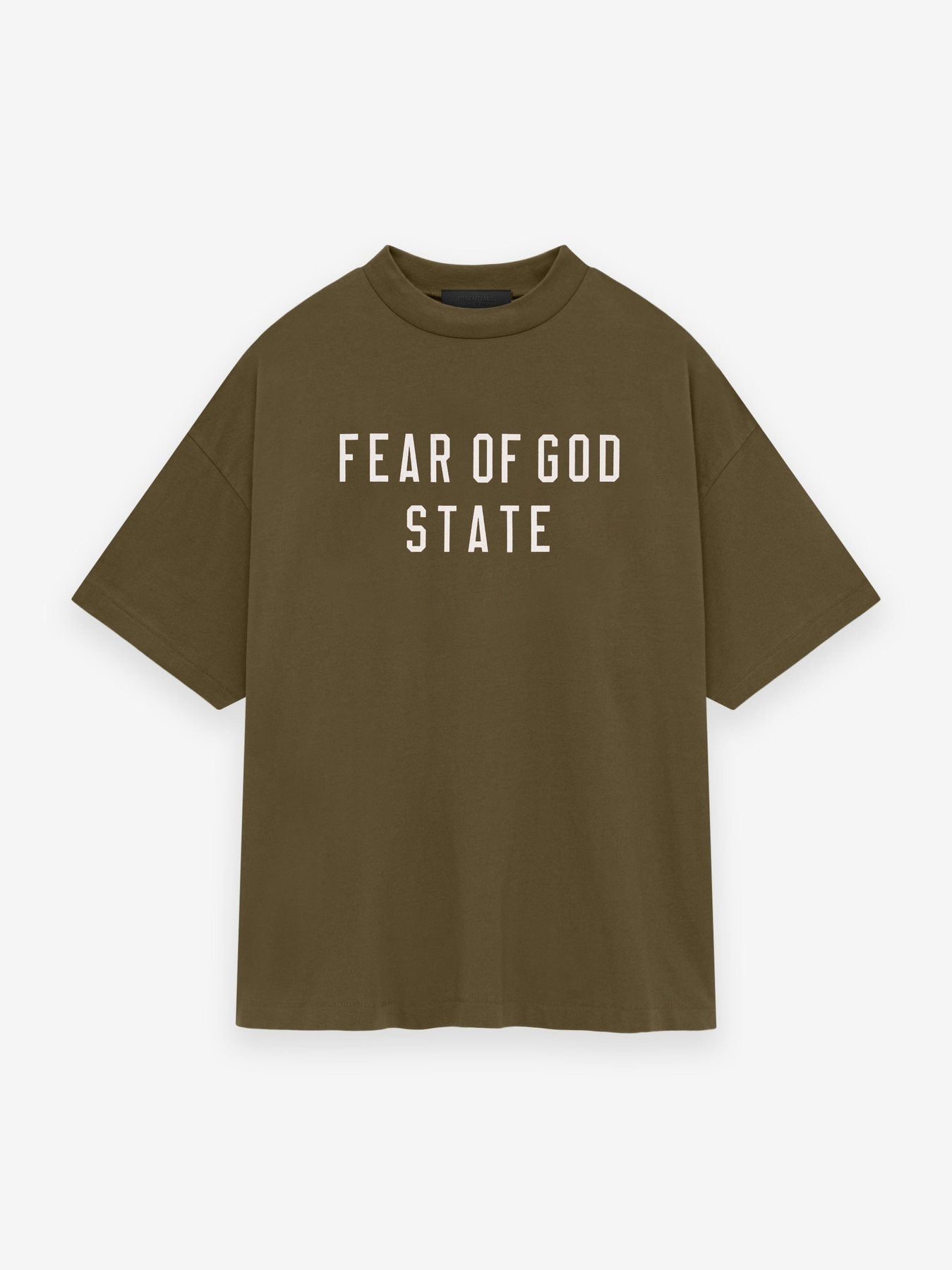 ESSENTIALS Fear of God State Graphic T-Shirt — front