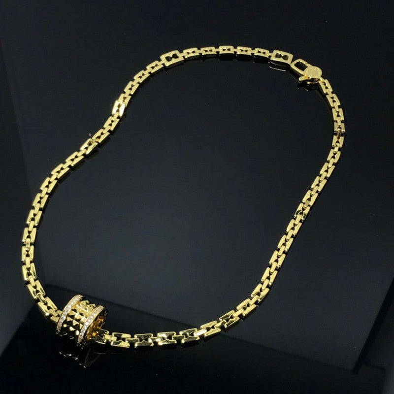 B.zero1 Chain Link 18K Gold Necklace